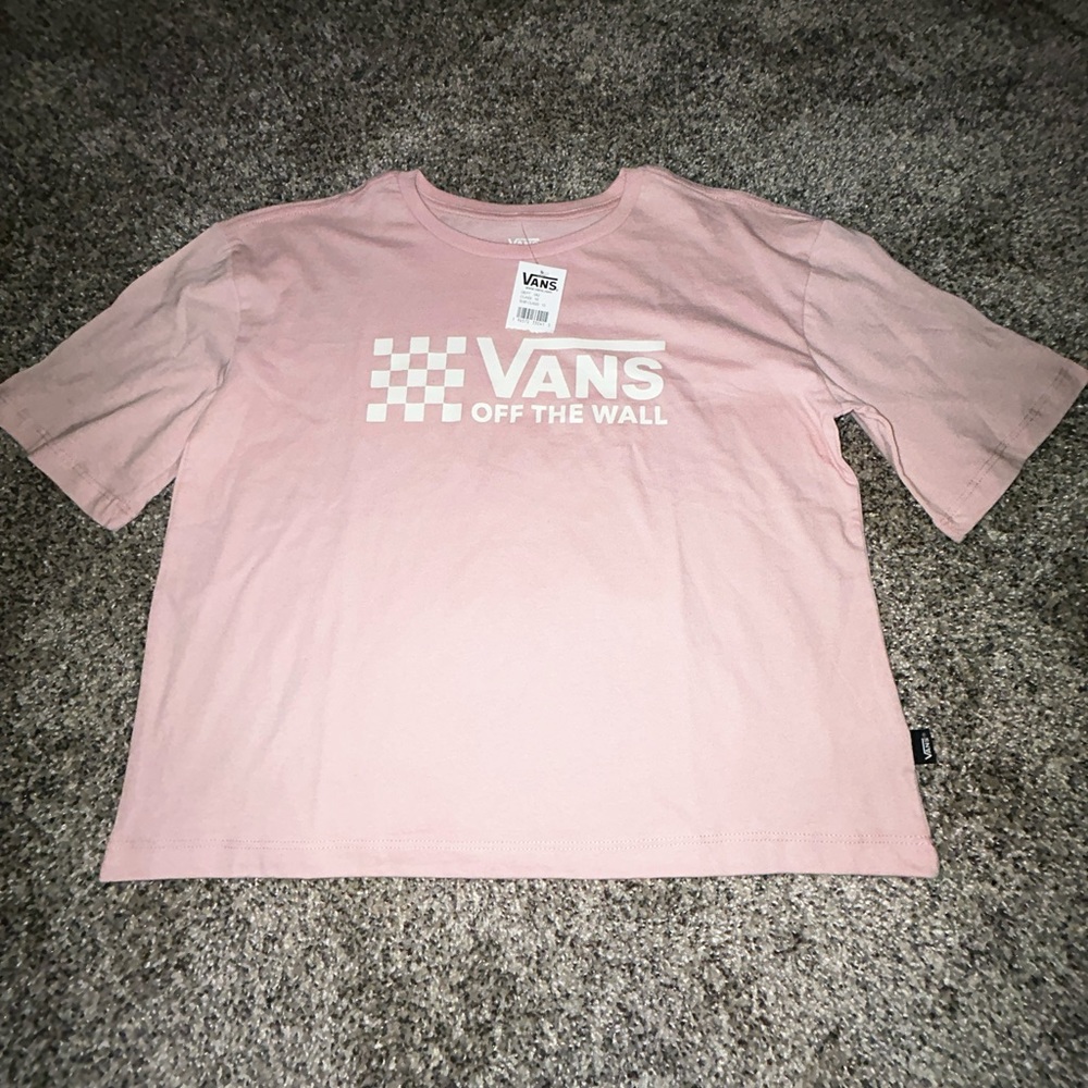 Vans pink t-shirt